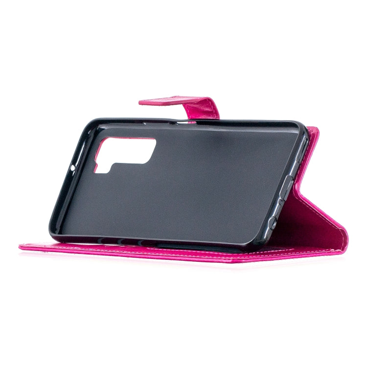 For Huawei P40 Lite 5G Crazy Horse Texture Horizontal Flip Leather Case with Holder & Card Slots & Wallet & Photo Frame