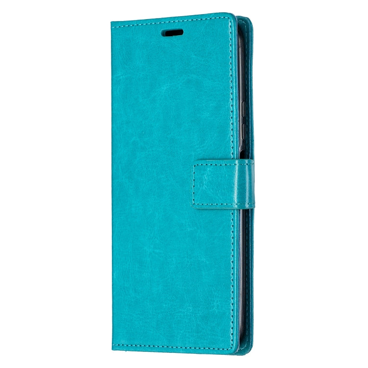 For Huawei P40 Lite 5G Crazy Horse Texture Horizontal Flip Leather Case with Holder & Card Slots & Wallet & Photo Frame