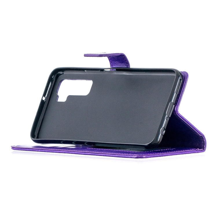 For Huawei P40 Lite 5G Crazy Horse Texture Horizontal Flip Leather Case with Holder & Card Slots & Wallet & Photo Frame