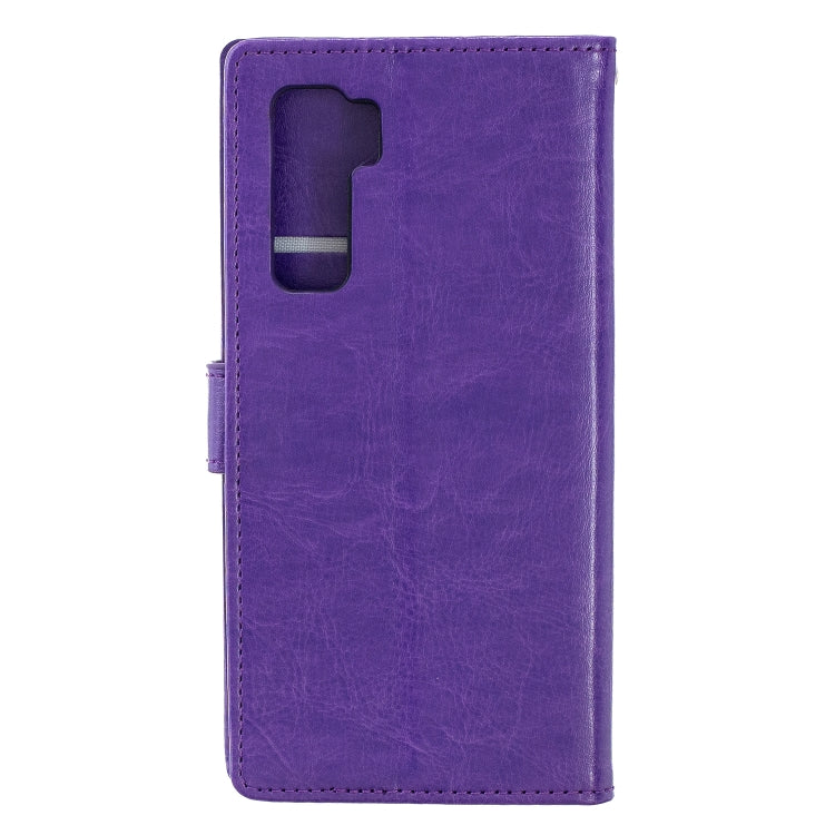 For Huawei P40 Lite 5G Crazy Horse Texture Horizontal Flip Leather Case with Holder & Card Slots & Wallet & Photo Frame