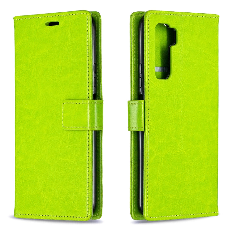 For Huawei P40 Lite 5G Crazy Horse Texture Horizontal Flip Leather Case with Holder & Card Slots & Wallet & Photo Frame