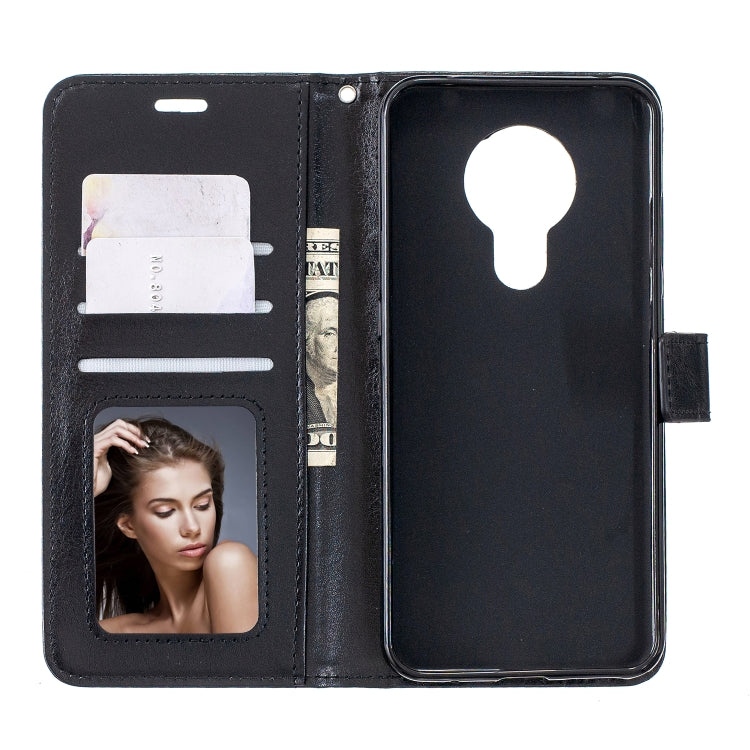 For Nokia 5.3 Crazy Horse Texture Horizontal Flip Leather Case with Holder & Card Slots & Wallet & Photo Frame