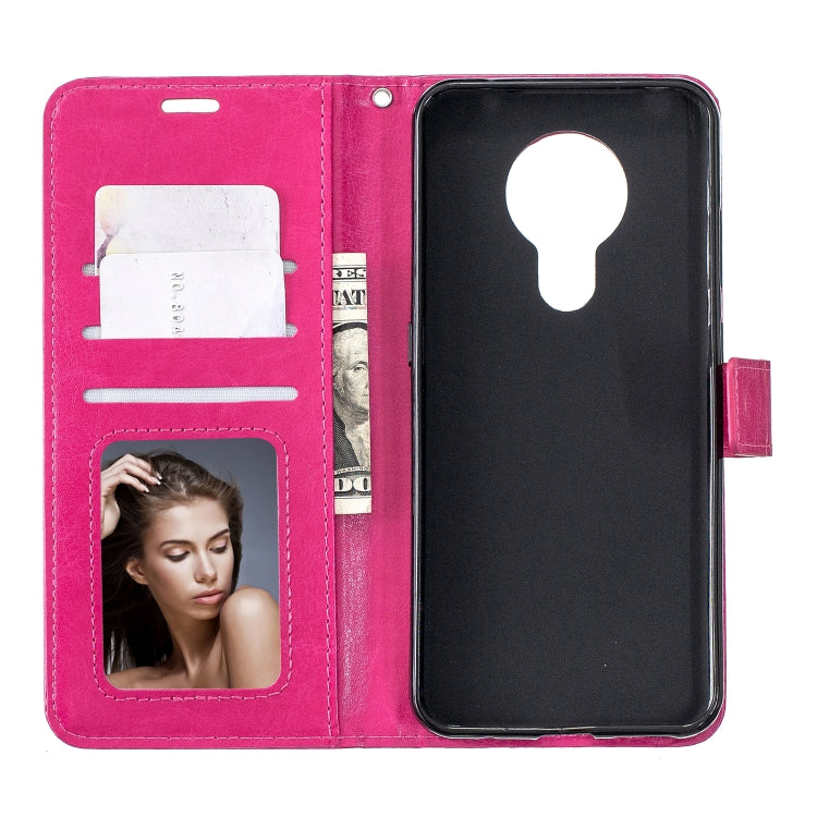 For Nokia 5.3 Crazy Horse Texture Horizontal Flip Leather Case with Holder & Card Slots & Wallet & Photo Frame