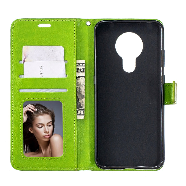 For Nokia 5.3 Crazy Horse Texture Horizontal Flip Leather Case with Holder & Card Slots & Wallet & Photo Frame