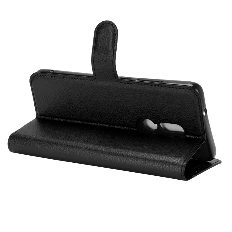 For Nokia C3 Litchi Texture Horizontal Flip Leather Case with Holder & Card Slots & Wallet