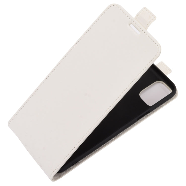 For LG K42 R64 Texture Single Vertical Flip Leather Protective Case with Card Slots & Photo Frame