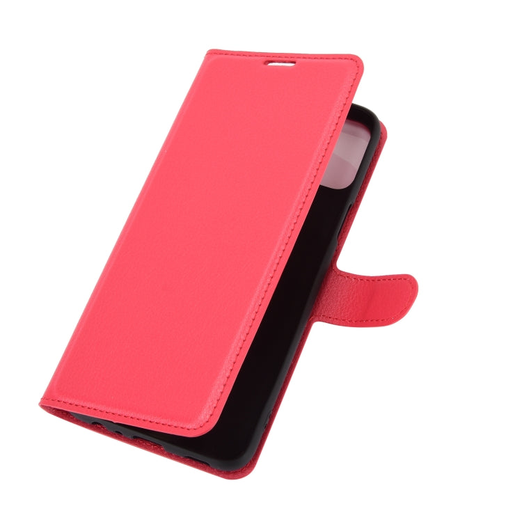 For LG K42 Litchi Texture Horizontal Flip Protective Case with Holder & Card Slots & Wallet
