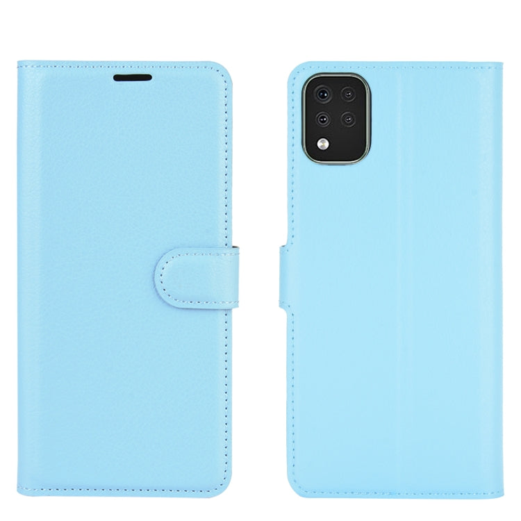 For LG K42 Litchi Texture Horizontal Flip Protective Case with Holder & Card Slots & Wallet