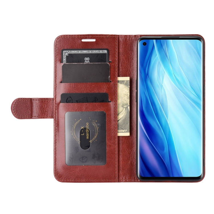 For OPPO Reno 4 Pro 4G R64 Texture Single Horizontal Flip Protective Case with Holder & Card Slots & Wallet& Photo Frame