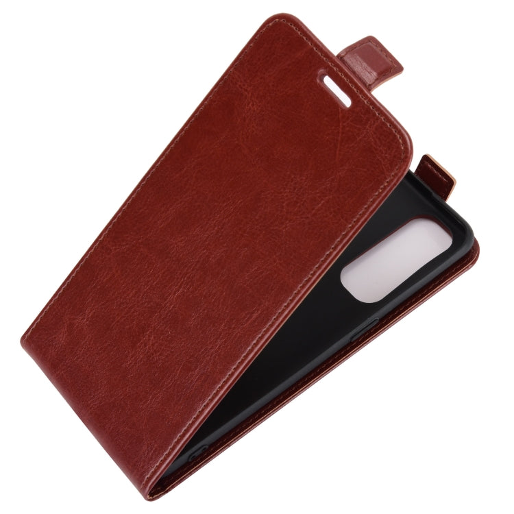 For OPPO Reno4 Pro 4G R64 Texture Single Vertical Flip Leather Protective Case with Card Slots & Photo Frame