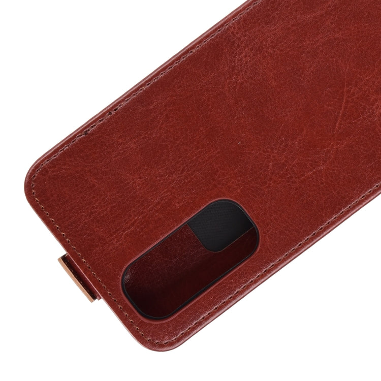 For OPPO Reno4 Pro 4G R64 Texture Single Vertical Flip Leather Protective Case with Card Slots & Photo Frame