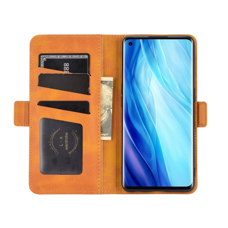 For OPPO Reno4 Pro 4G Dual-side Magnetic Buckle Horizontal Flip Leather Case with Holder & Card Slots & Wallet