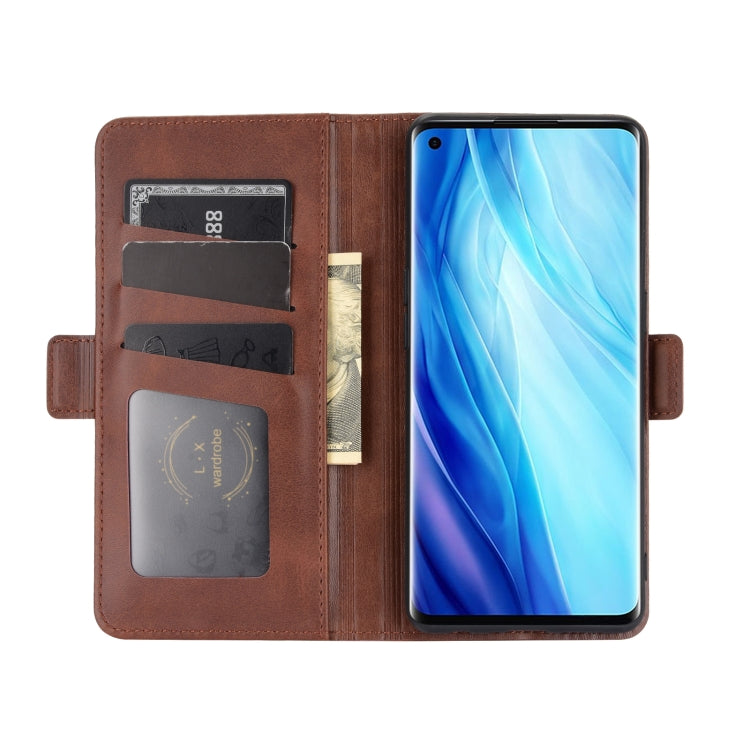 For OPPO Reno4 Pro 4G Dual-side Magnetic Buckle Horizontal Flip Leather Case with Holder & Card Slots & Wallet