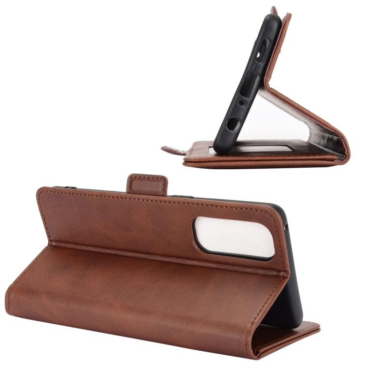 For OPPO Reno4 Pro 4G Dual-side Magnetic Buckle Horizontal Flip Leather Case with Holder & Card Slots & Wallet