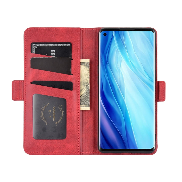 For OPPO Reno4 Pro 4G Dual-side Magnetic Buckle Horizontal Flip Leather Case with Holder & Card Slots & Wallet