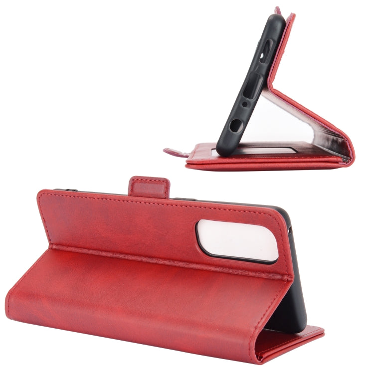 For OPPO Reno4 Pro 4G Dual-side Magnetic Buckle Horizontal Flip Leather Case with Holder & Card Slots & Wallet