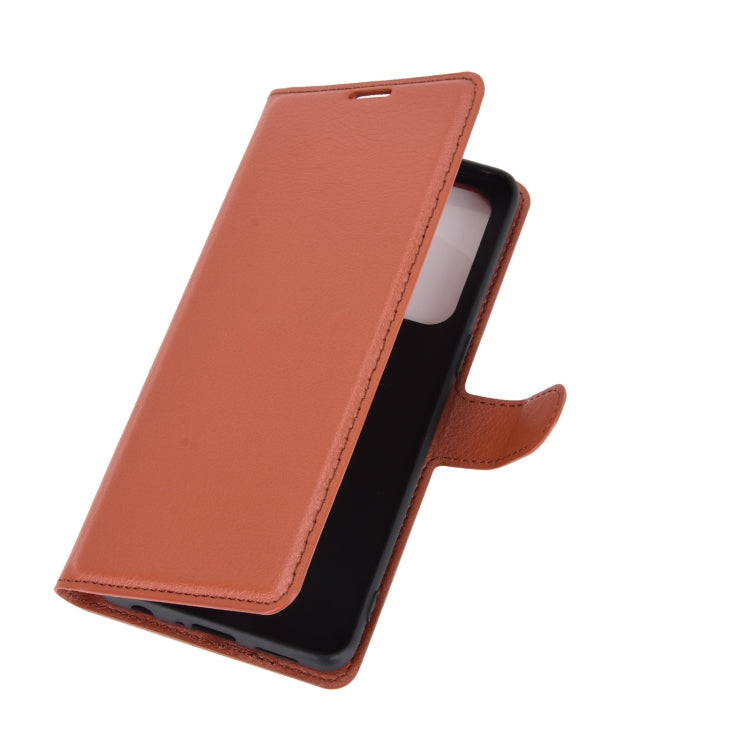 For OPPO Reno4 Pro 4G Litchi Texture Horizontal Flip Protective Case with Holder & Card Slots & Wallet