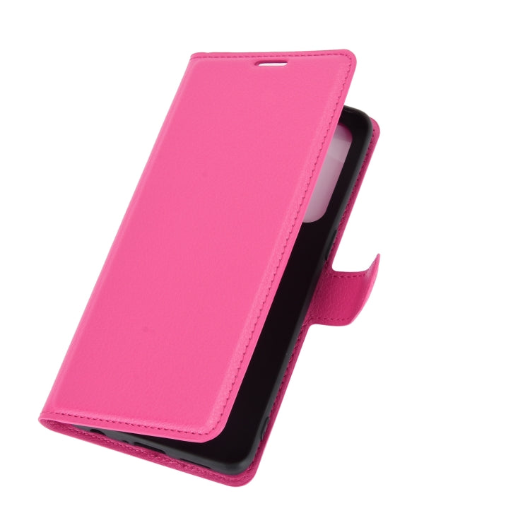 For OPPO Reno4 Pro 4G Litchi Texture Horizontal Flip Protective Case with Holder & Card Slots & Wallet