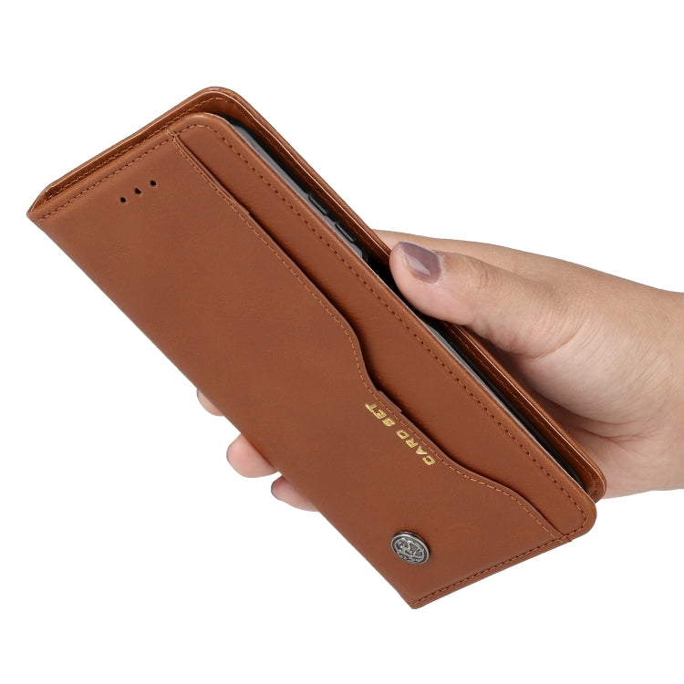 For Huawei P Smart 2021 Knead Skin Texture Horizontal Flip Leather Case , with Photo Frame & Holder & Card Slots & Wallet