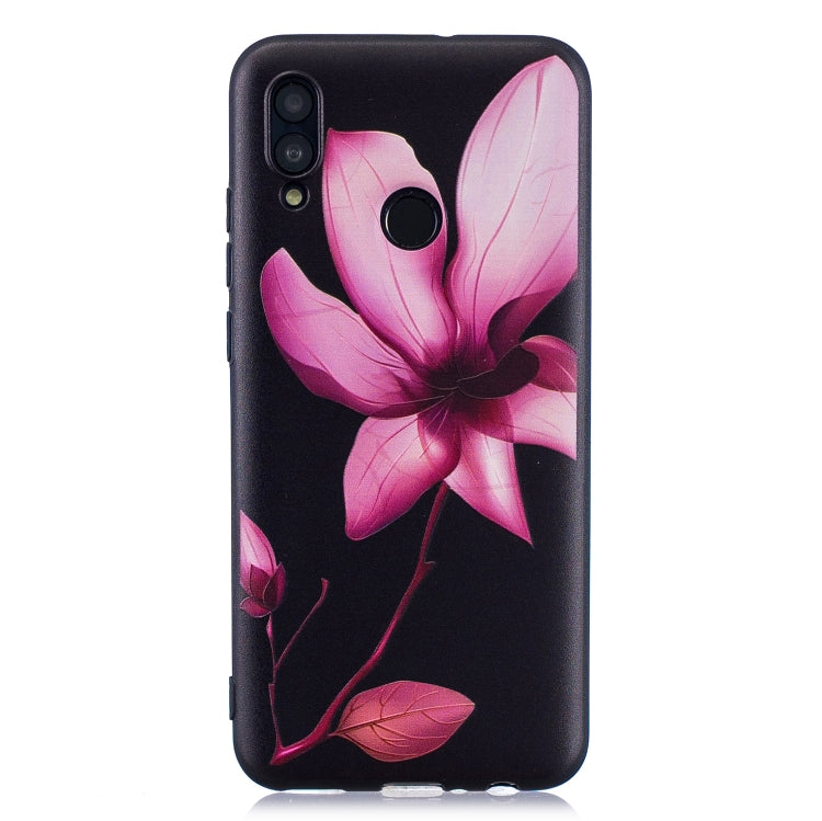 Embossment Patterned TPU Soft Case for Huawei Honor 10 Lite / P Smart 2019