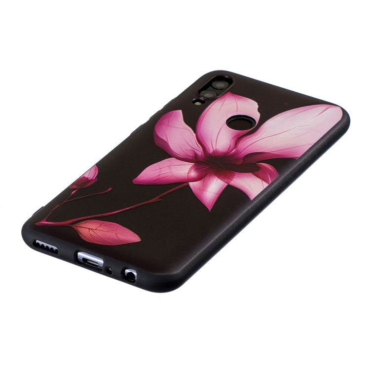 Embossment Patterned TPU Soft Case for Huawei Honor 10 Lite / P Smart 2019