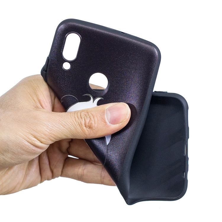 Embossment Patterned TPU Soft Case for Huawei Honor 10 Lite / P Smart 2019