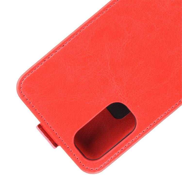 For OPPO Reno4 4G R64 Texture Single Vertical Flip Leather Protective Case with Card Slots & Photo Frame
