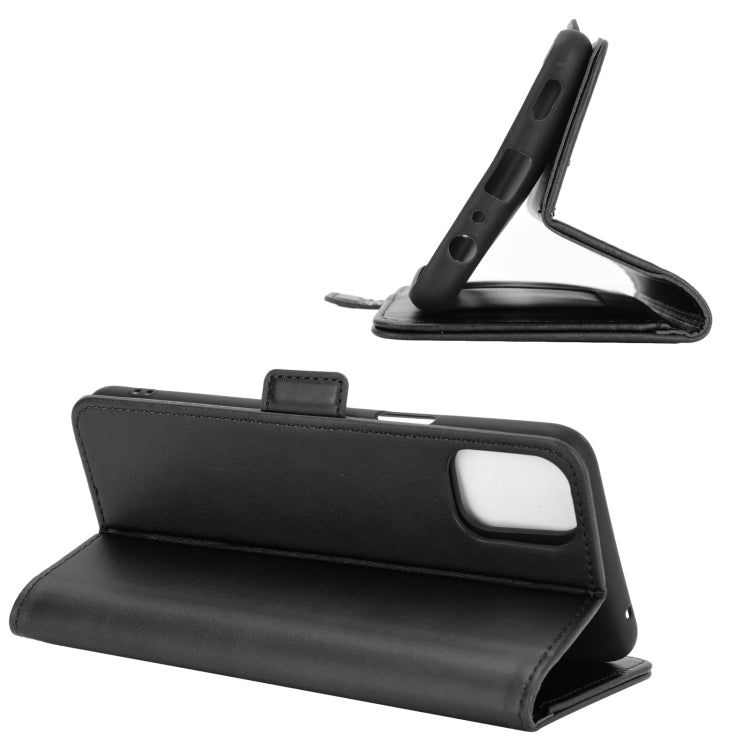 For LG K42 Dual-side Magnetic Buckle Horizontal Flip Leather Case with Holder & Card Slots & Wallet