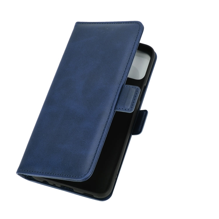 For LG K42 Dual-side Magnetic Buckle Horizontal Flip Leather Case with Holder & Card Slots & Wallet