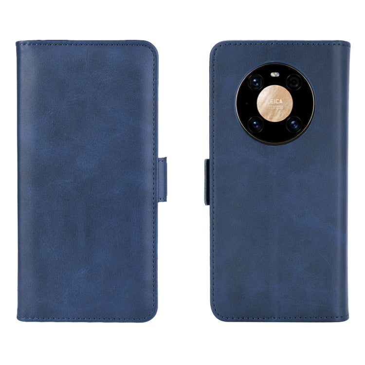 For Huawei Mate 40 Pro Dual-side Magnetic Buckle Horizontal Flip Leather Case with Holder & Card Slots & Wallet