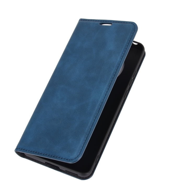 For Huawei Mate 40 Retro-skin Business Magnetic Suction Leather Case with Holder & Card Slots & Wallet