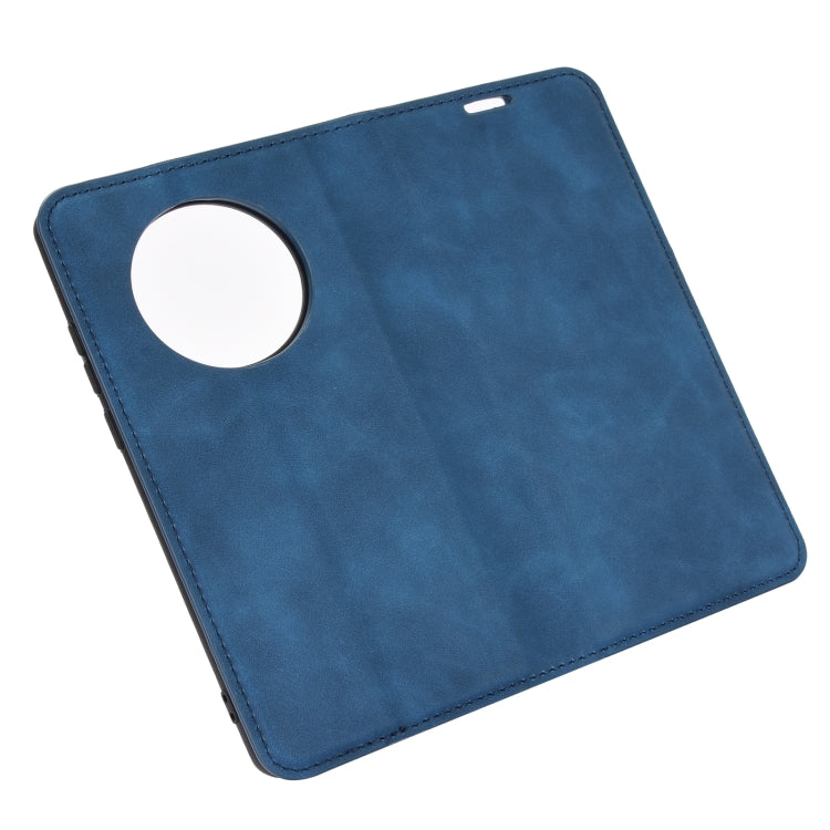 For Huawei Mate 40 Retro-skin Business Magnetic Suction Leather Case with Holder & Card Slots & Wallet