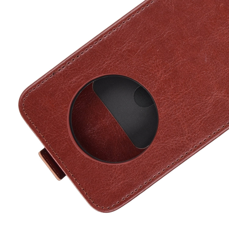 For Huawei Mate 40 R64 Texture Single Vertical Flip Leather Protective Case with Card Slots & Photo Frame