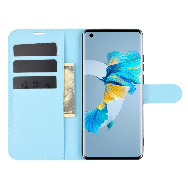 For Huawei Mate 40 Litchi Texture Horizontal Flip Protective Case with Holder & Card Slots & Wallet