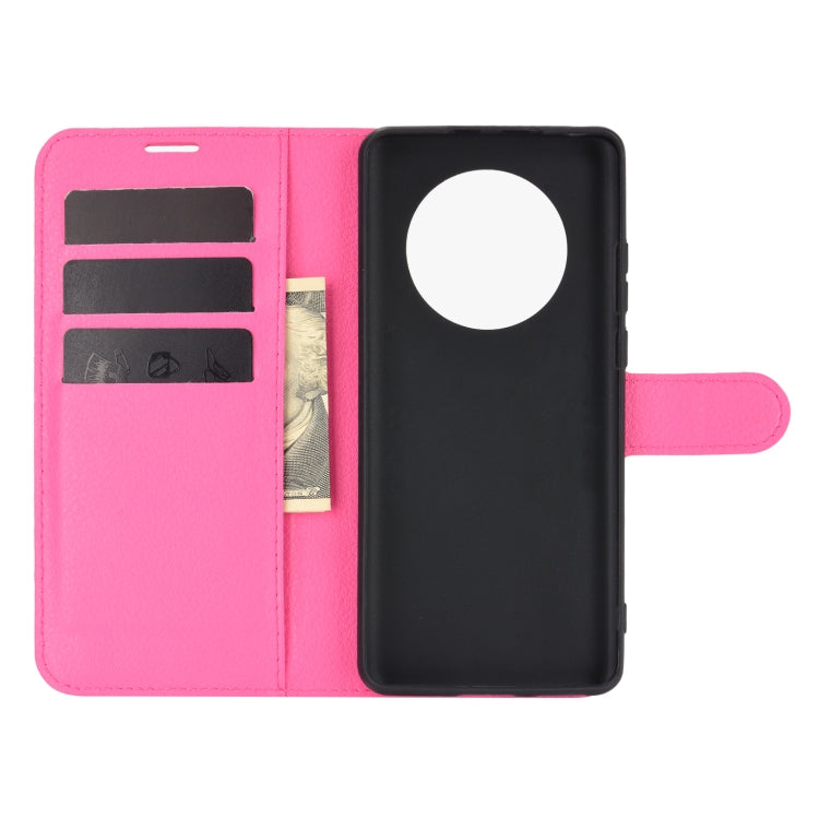 For Huawei Mate 40 Litchi Texture Horizontal Flip Protective Case with Holder & Card Slots & Wallet