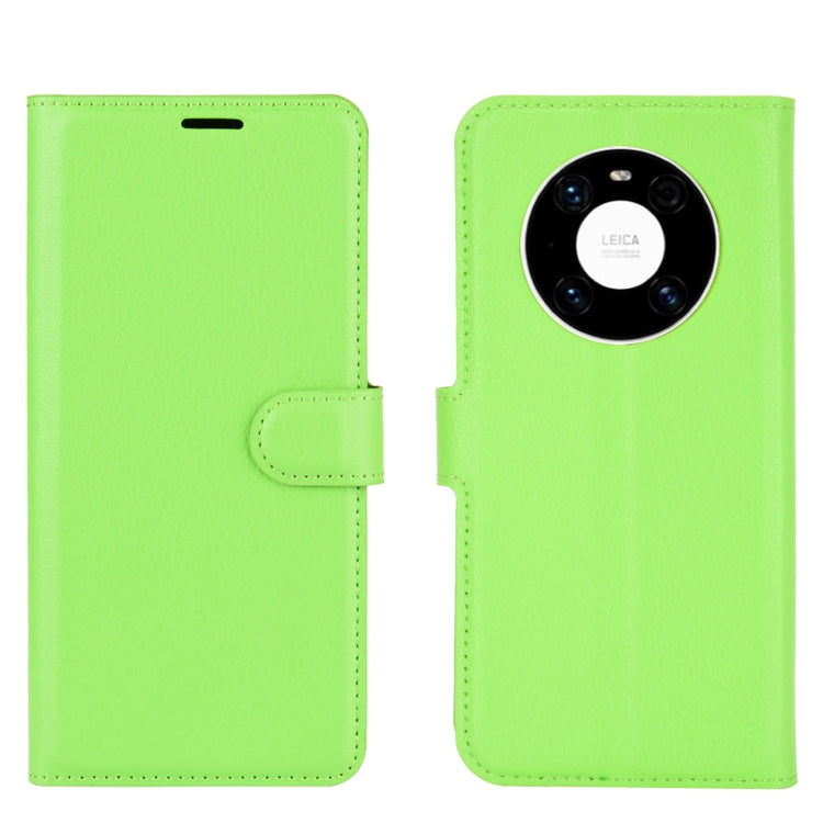 For Huawei Mate 40 Litchi Texture Horizontal Flip Protective Case with Holder & Card Slots & Wallet