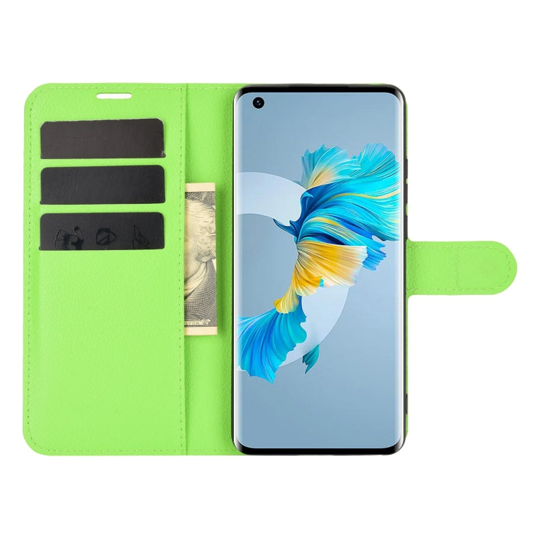For Huawei Mate 40 Litchi Texture Horizontal Flip Protective Case with Holder & Card Slots & Wallet