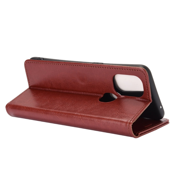 For OnePlus Nord N10 5G R64 Texture Single Horizontal Flip Protective Case with Holder & Card Slots & Wallet& Photo Frame