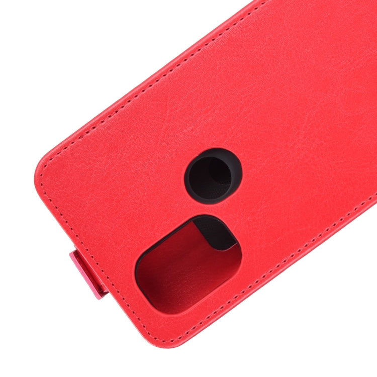 For OnePlus Nord N10 5G R64 Texture Single Vertical Flip Leather Protective Case with Card Slots & Photo Frame