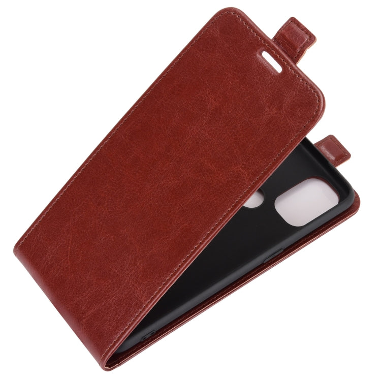 For OnePlus Nord N10 5G R64 Texture Single Vertical Flip Leather Protective Case with Card Slots & Photo Frame