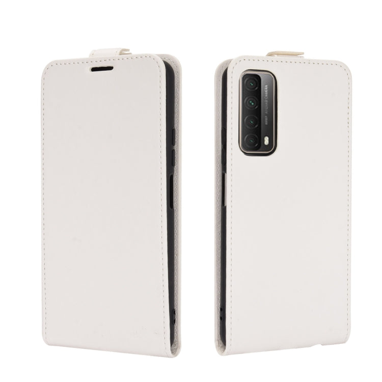 For Huawei P smart 2021 R64 Texture Single Vertical Flip Leather Protective Case with Card Slots & Photo Frame