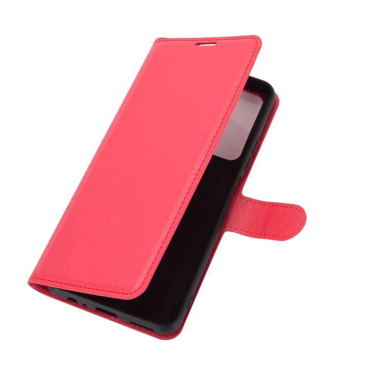 For Huawei P smart 2021 Litchi Texture Horizontal Flip Protective Case with Holder & Card Slots & Wallet