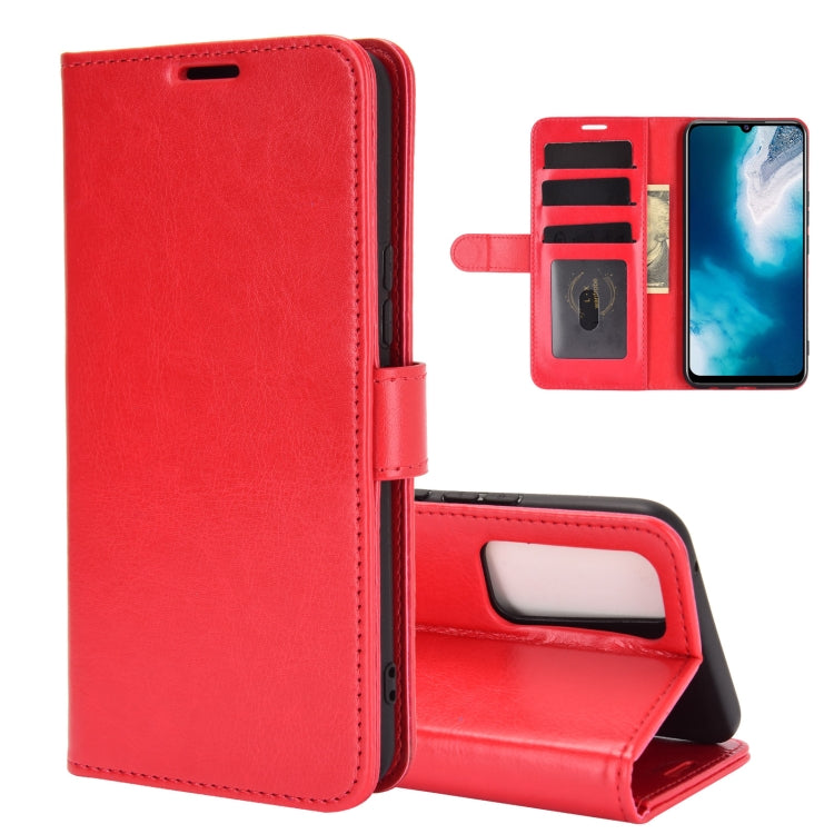 For vivo V20 SE R64 Texture Single Horizontal Flip Protective Case with Holder & Card Slots & Wallet& Photo Frame
