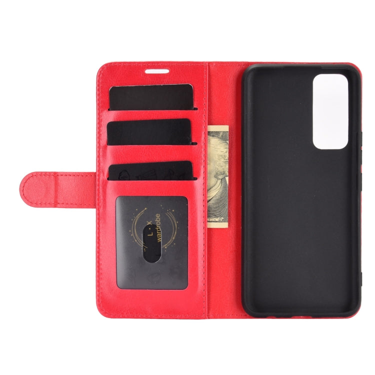 For vivo V20 SE R64 Texture Single Horizontal Flip Protective Case with Holder & Card Slots & Wallet& Photo Frame