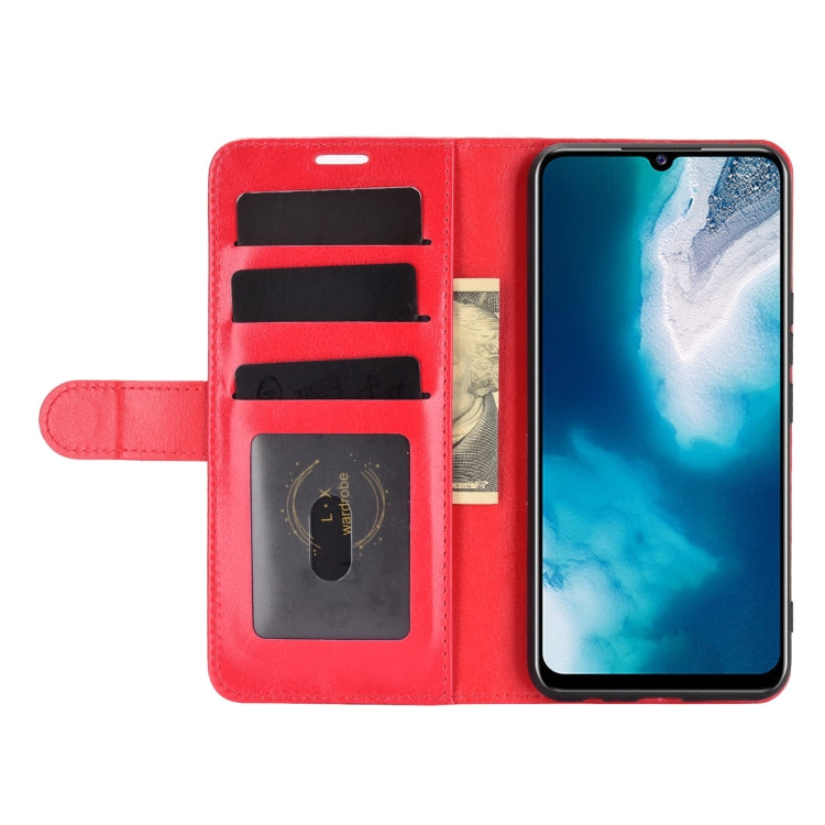 For vivo V20 SE R64 Texture Single Horizontal Flip Protective Case with Holder & Card Slots & Wallet& Photo Frame