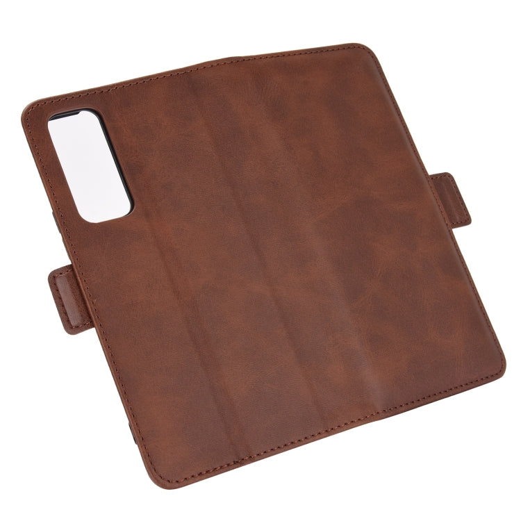 For VIVO V20SE Dual-side Magnetic Buckle Horizontal Flip Leather Case with Holder & Card Slots & Wallet