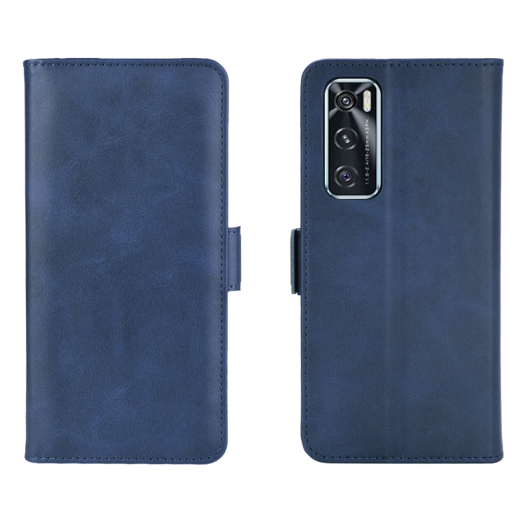 For VIVO V20SE Dual-side Magnetic Buckle Horizontal Flip Leather Case with Holder & Card Slots & Wallet