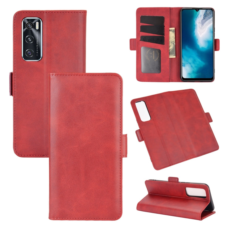 For VIVO V20SE Dual-side Magnetic Buckle Horizontal Flip Leather Case with Holder & Card Slots & Wallet