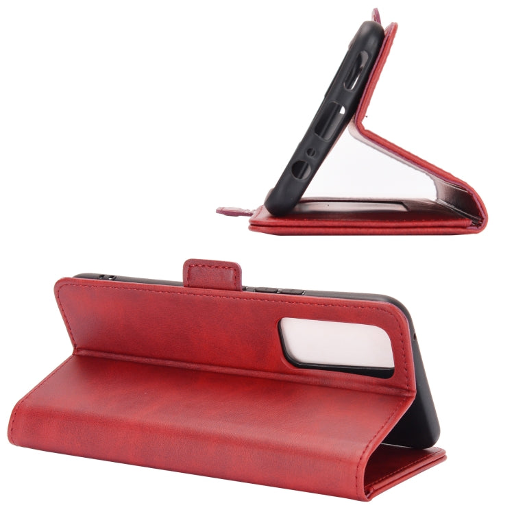For VIVO V20SE Dual-side Magnetic Buckle Horizontal Flip Leather Case with Holder & Card Slots & Wallet