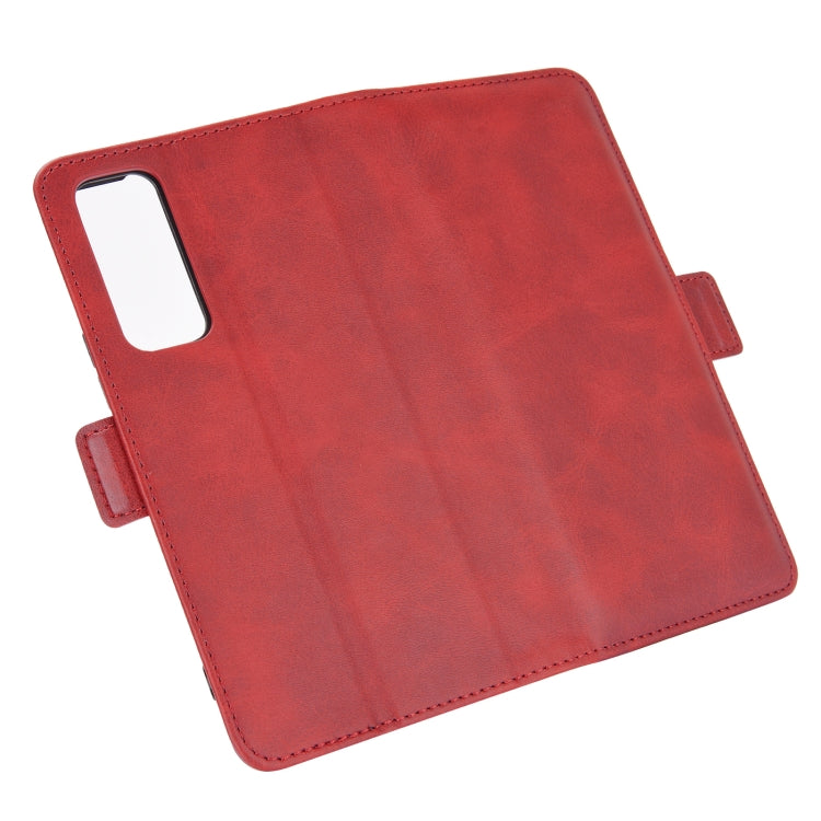 For VIVO V20SE Dual-side Magnetic Buckle Horizontal Flip Leather Case with Holder & Card Slots & Wallet